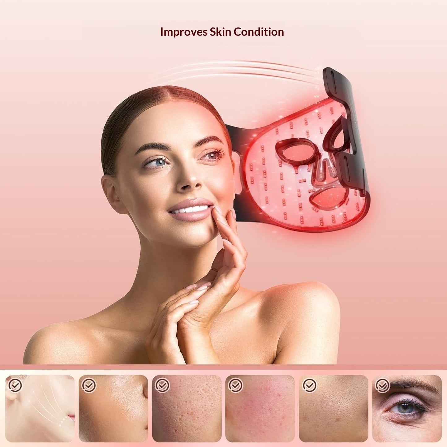 7-Color LED Beauty Mask